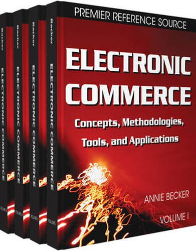 Cover image for Electronic Commerce: Concepts, Methodologies, Tools and Applications