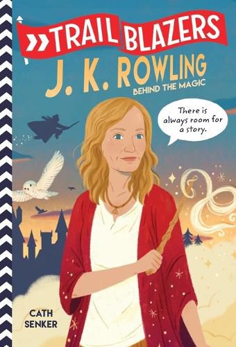 Cover image for Trailblazers: J.K. Rowling: Behind the Magic