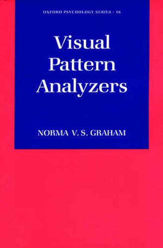 Cover image for Visual Pattern Analyzers