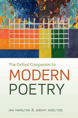 Cover image for The Oxford Companion to Modern Poetry in English