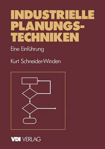Cover image for Industrielle Planungstechniken: Eine Einfuhrung