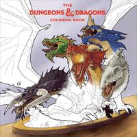 Cover image for The Dungeons & Dragons Coloring Book