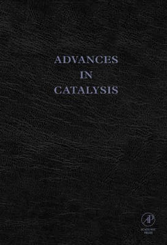 Cover image for Advances in Catalysis