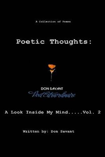 Cover image for Poetic Thoughts: A Look Inside My Mind...Vol. 2