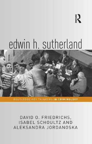 Cover image for Edwin H. Sutherland