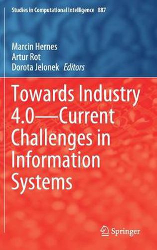 Cover image for Towards Industry 4.0 - Current Challenges in Information Systems