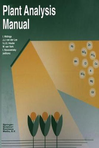 Cover image for Plant Analysis Manual