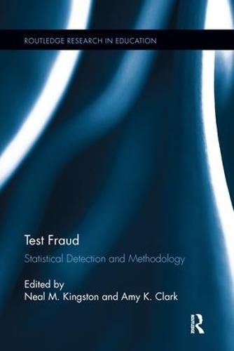 Cover image for Test Fraud: Statistical Detection and Methodology