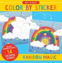 Cover image for My First Color-By-Sticker Book - Rainbow Magic