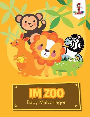 Im Zoo: Baby Malvorlagen