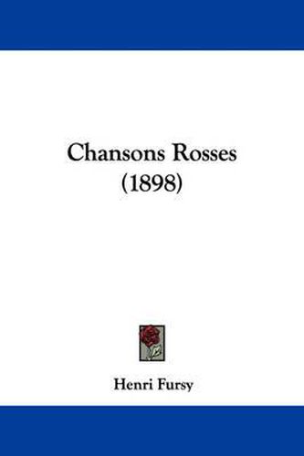 Cover image for Chansons Rosses (1898)