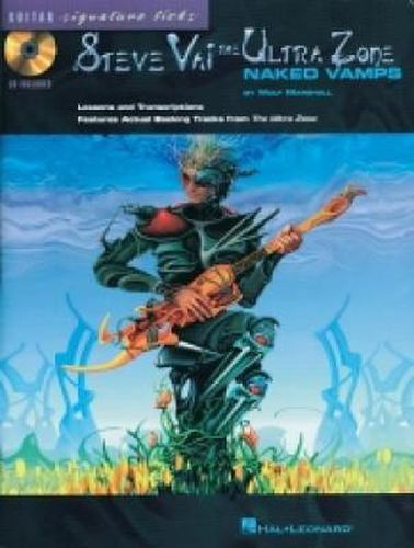 Cover image for Signature Licks: Steve Vai Ultra Zone Naked Vamps