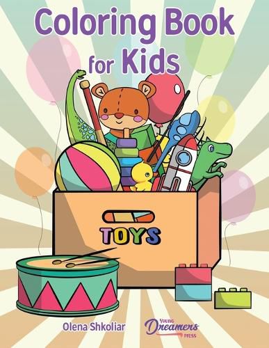 Cover image for Coloring Book for Kids: For Kids Ages 4-8, 9-12