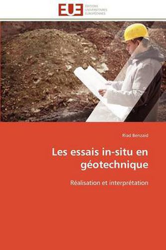 Cover image for Les Essais In-Situ En G Otechnique