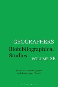 Cover image for Geographers: Volume 38