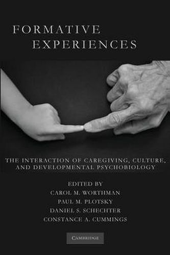 Cover image for Formative Experiences: The Interaction of Caregiving, Culture, and Developmental Psychobiology