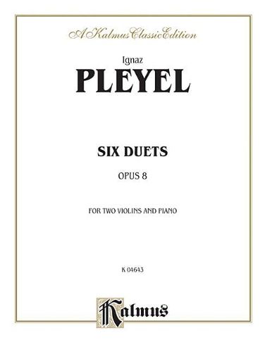 Cover image for Duets, Op. 8