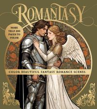 Cover image for Romantasy Coloring Book