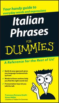 Cover image for Italian Phrases for Dummies