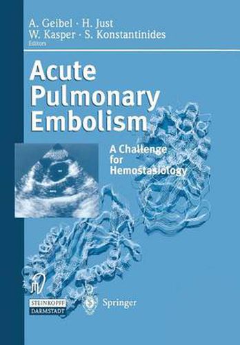 Cover image for Acute Pulmonary Embolism: A Challenge for Hemostasiology