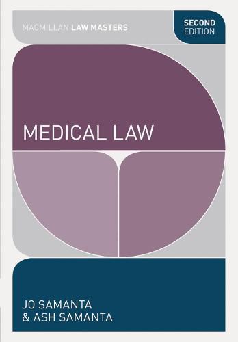 Cover image for Medical Law