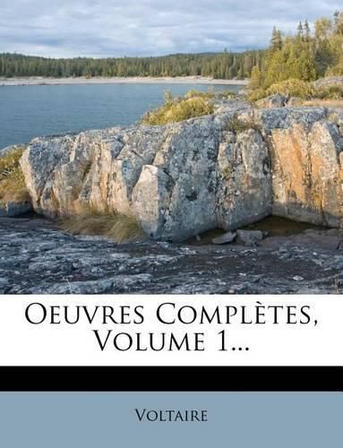 Cover image for Oeuvres Compl Tes, Volume 1...