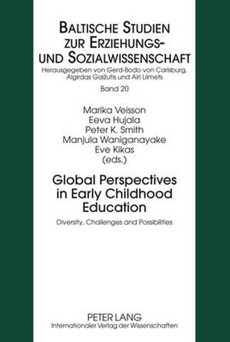 Cover image for Global Perspectives in Early Childhood Education: Diversity, Challenges and Possibilities