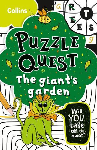 The Giant's Garden: Solve More Than 100 Puzzles in This Adventure Story for Kids Aged 7+