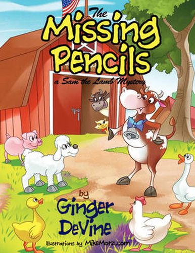 Cover image for The Missing Pencils: A Sam the Lamb Mystery