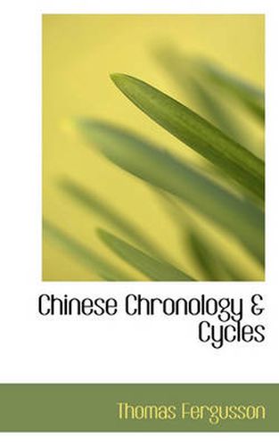 Cover image for Chinese Chronology & Cycles