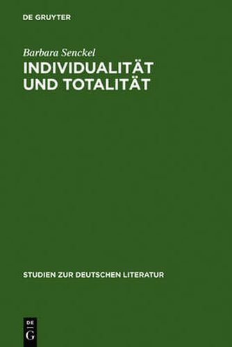 Cover image for Individualitat und Totalitat