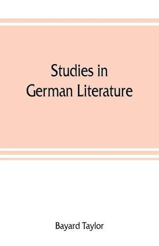 Cover image for Studies in German literature