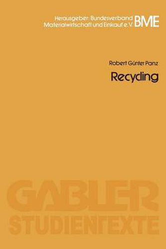 Cover image for Recycling