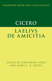 Cover image for Cicero: Laelius de amicitia
