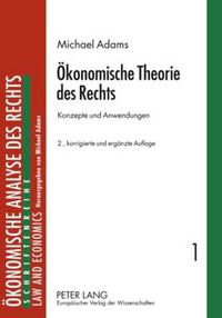 Cover image for OEkonomische Theorie des Rechts; Konzepte und Anwendungen