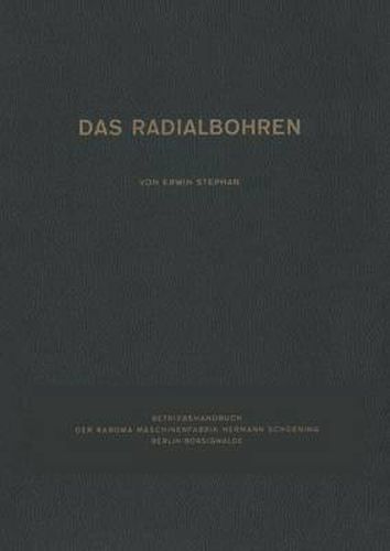Cover image for Das Radialbohren