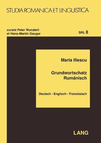 Cover image for Grundwortschatz Rumanisch; Deutsch - Englisch - Franzoesisch