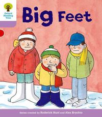 Cover image for Oxford Reading Tree: Level 1+: First Sentences: Big Feet