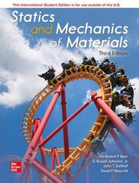 Cover image for ISE Statics and Mechanics of Materials