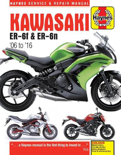 Cover image for Kawasaki ER-6f & ER-6n (06 - 16)