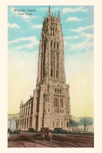 Cover image for Vintage Journal Riverside Church, New York