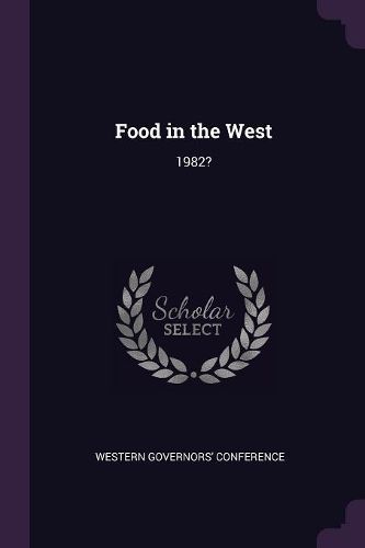 Cover image for Food in the West