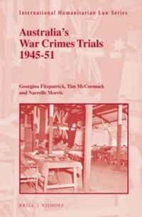Cover image for Australia's War Crimes Trials 1945-51
