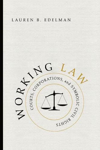 Cover image for Working Law: Courts, Corporations, and Symbolic Civil Rights