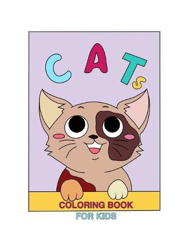 Cover image for Cats coloring book for kids