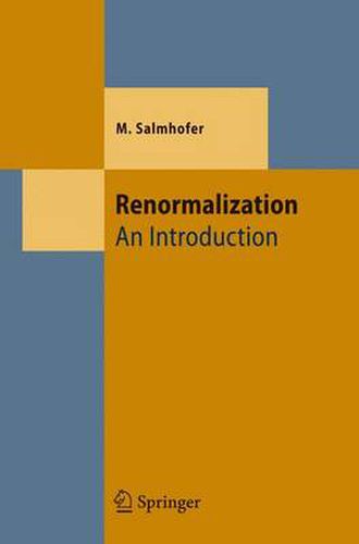 Cover image for Renormalization: An Introduction