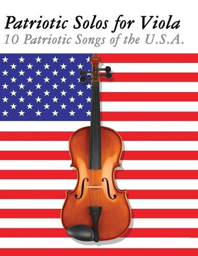 Cover image for Patriotic Solos for Viola