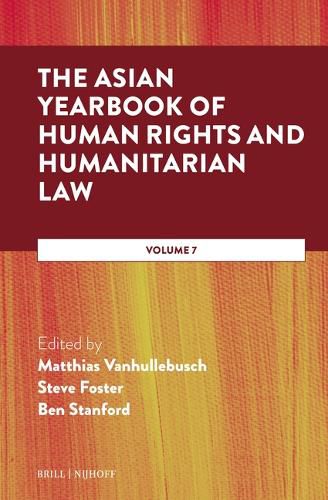 Cover image for The Asian Yearbook of Human Rights and Humanitarian Law