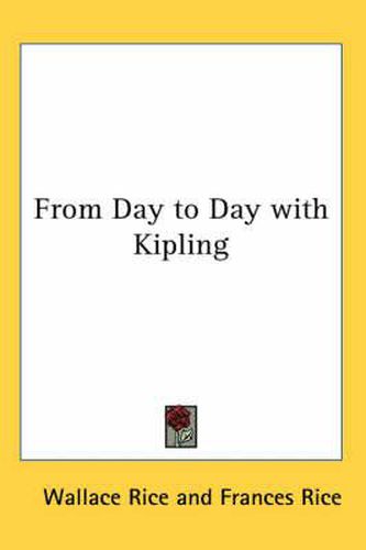 Cover image for From Day to Day with Kipling