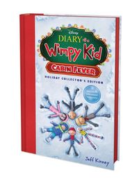 Cover image for Cabin Fever (Special Disney+ Cover Holiday Collector's Edition) (Diary of a Wimpy Kid #6)